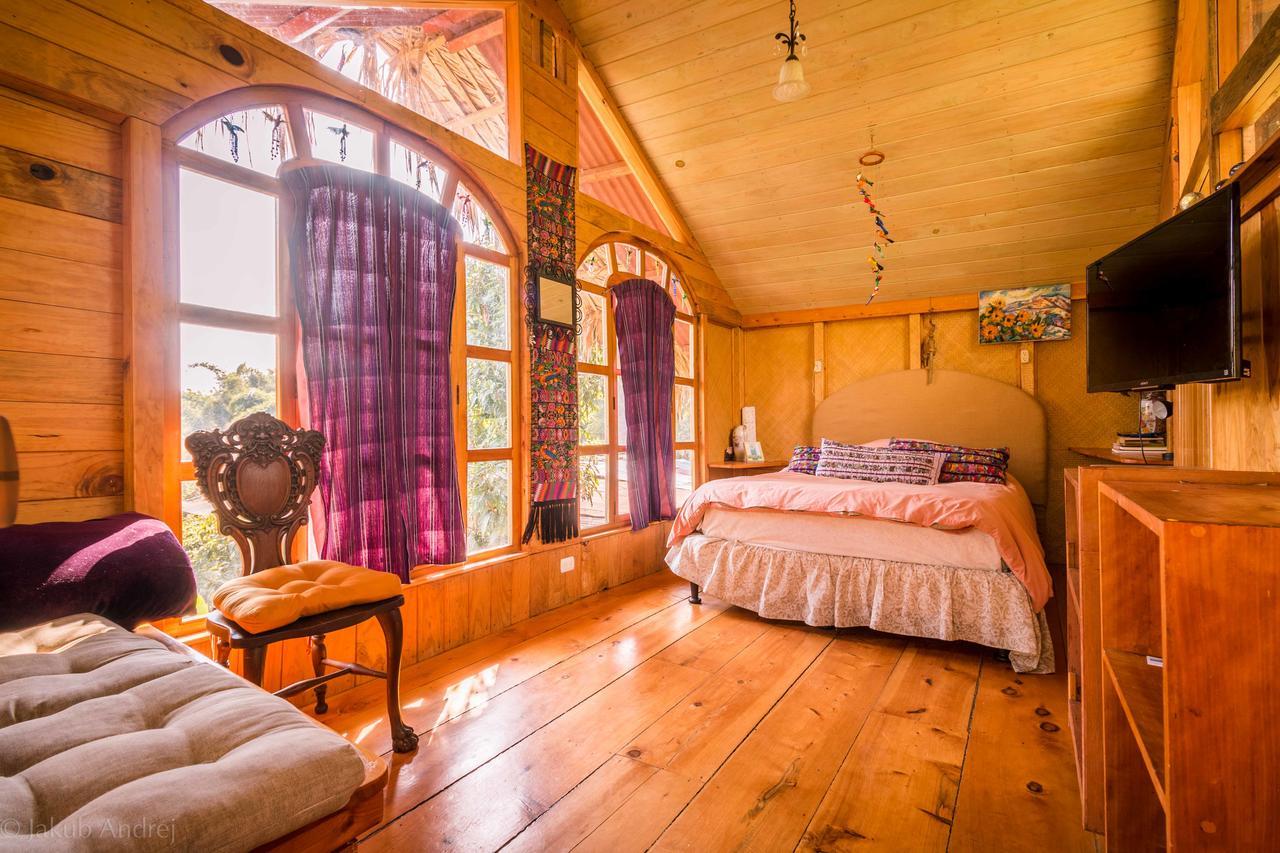 Lake Front Cabin At Los Elementos 산타크루즈 라 라구나 외부 사진