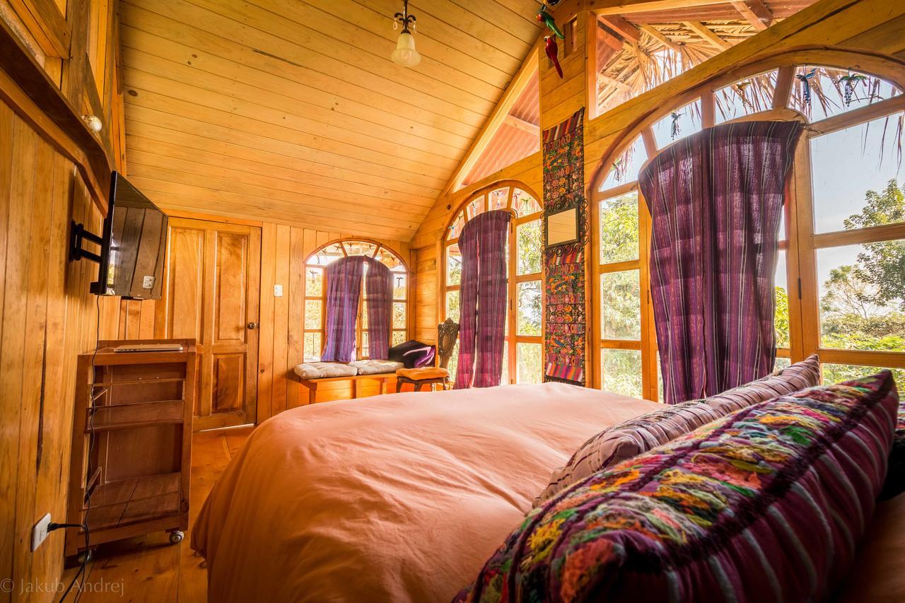 Lake Front Cabin At Los Elementos 산타크루즈 라 라구나 외부 사진