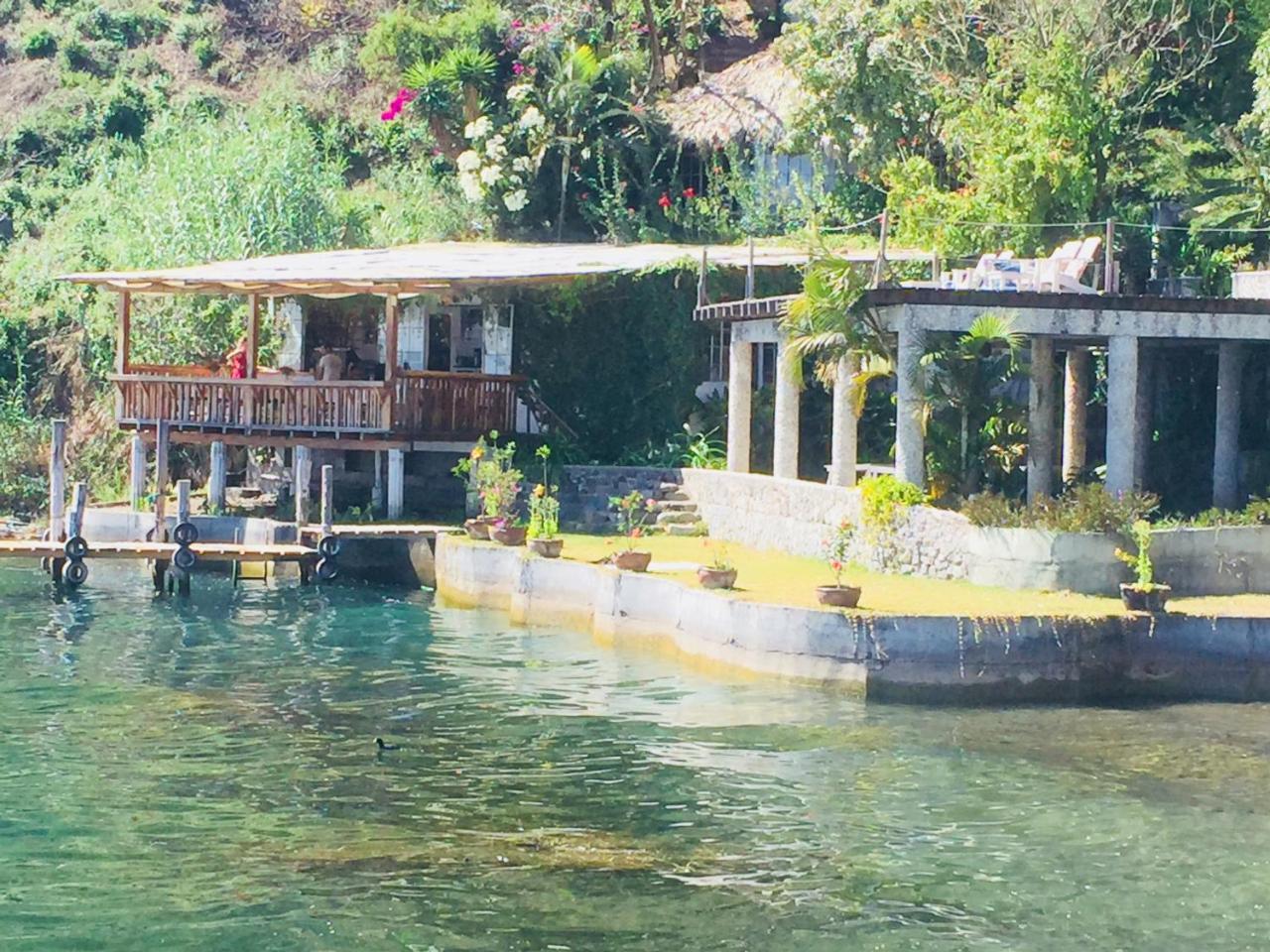 Lake Front Cabin At Los Elementos 산타크루즈 라 라구나 외부 사진